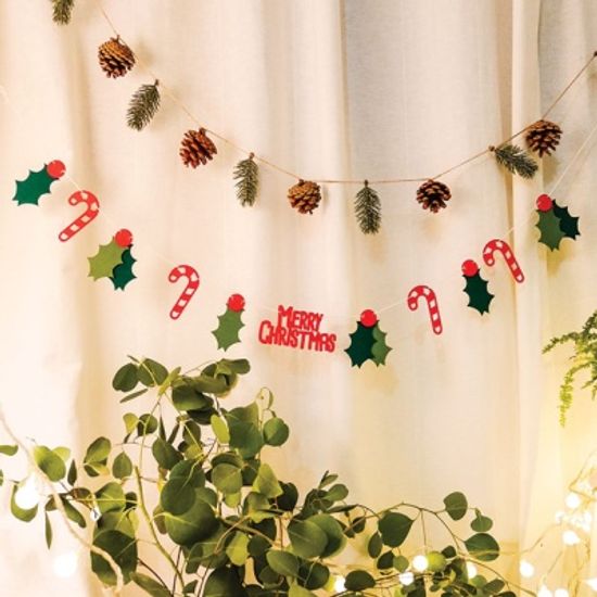 사탕리프 크리스마스 가랜드