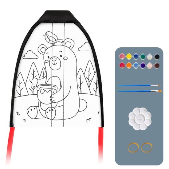 투석기 캐릭터 새총 연날리기 야외 비행 장난감 놀이