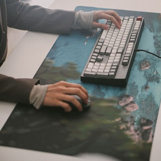 [오니프] 특대형 포토 데스크매트 장패드/마요르카