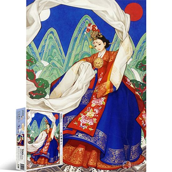직소퍼즐 500피스 화관무 여인 (PL710)(W362377)