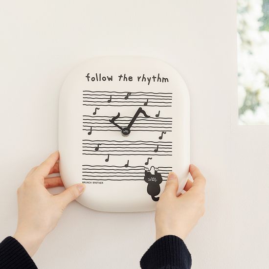 Brunch Brother 도자기 벽시계