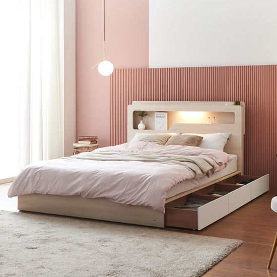 [보루네오]조명침대 SS (독립매트) KC711