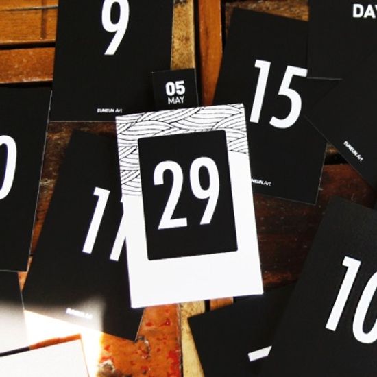 미니폴라로이드 만년달력 - 웨이브