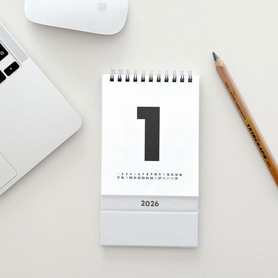 지유 데스크 캘린더 2026 (탁상 달력)
