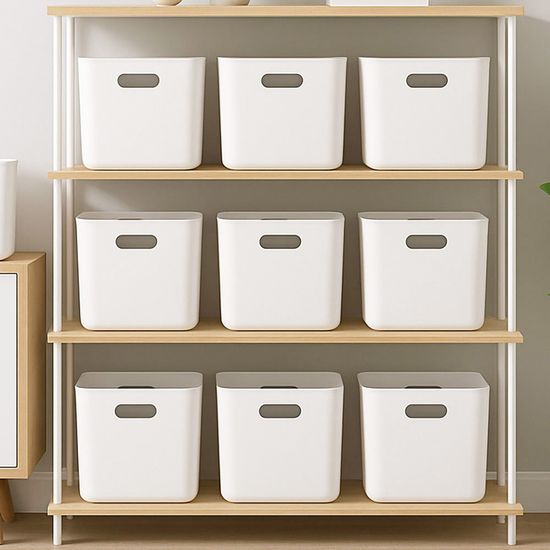 로코스 정리함 L 2+2 수납 바스켓 펜트리 리빙박스