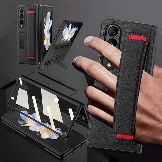 갤럭시z폴드 6 5 4 3 밴딩 스트랩 강화 풀커버 케이스