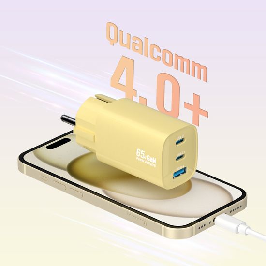 이어맥 팬톤 65W 3포트 초고속 멀티충전기 케이블세트