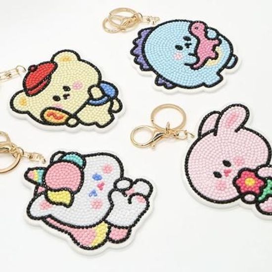 보석십자수 키링 만들기 DIY 세트 키트 열쇠고리 재료