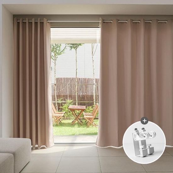 못없이 설치하는 암막커튼 올인원 세트ver.1-롱/3개입