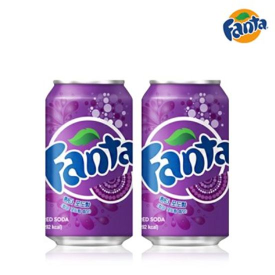 코카콜라 환타포도 355ml 24캔