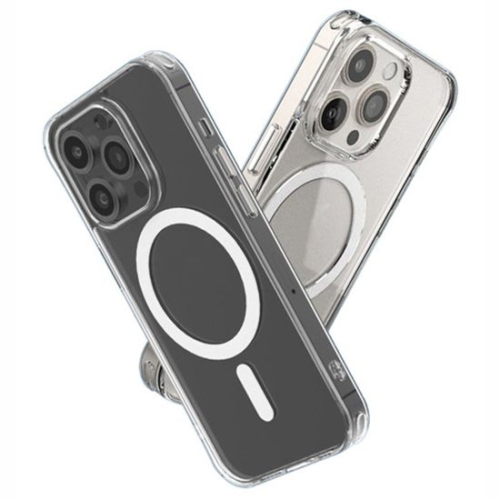 아이폰13 mini 자력 2배 맥세이프 투명 케이스