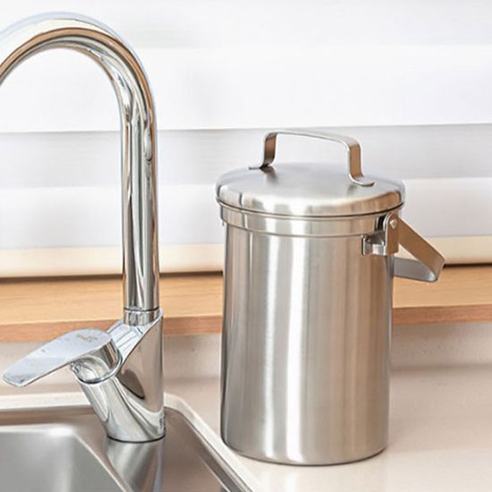 올스텐 304 음식물 쓰레기통 3L