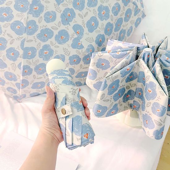초경량 5단 접이식 암막 양우산 미니 우양산 
