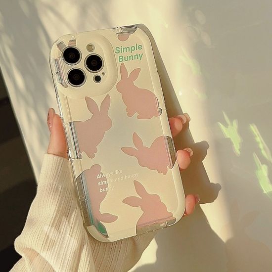 아이폰 14 13 12 11 버니 토끼 홀로그램 필름 케이스