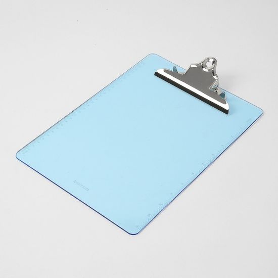 오피스잇 투명 집게 클립보드 2p세트(A4) 결재 서류판