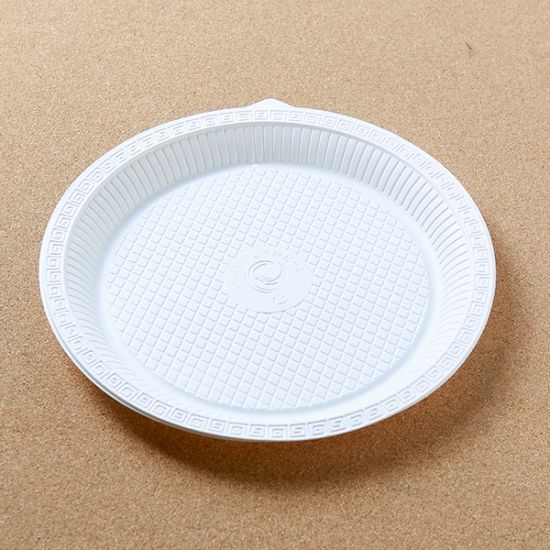 10p 롯데 일회용 접시(23cm)/일회용접시 야외용그릇