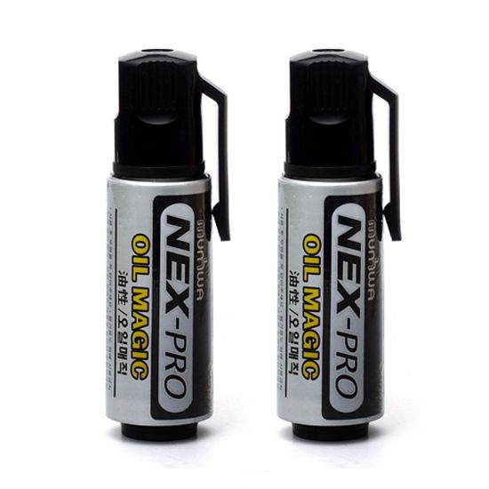 문화 2p 7 유성 오일 매직 흑 유성펜(WC4E4B4)