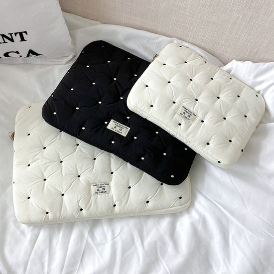 도트누빔 아이패드 노트북 파우치 맥북 태블릿 가방