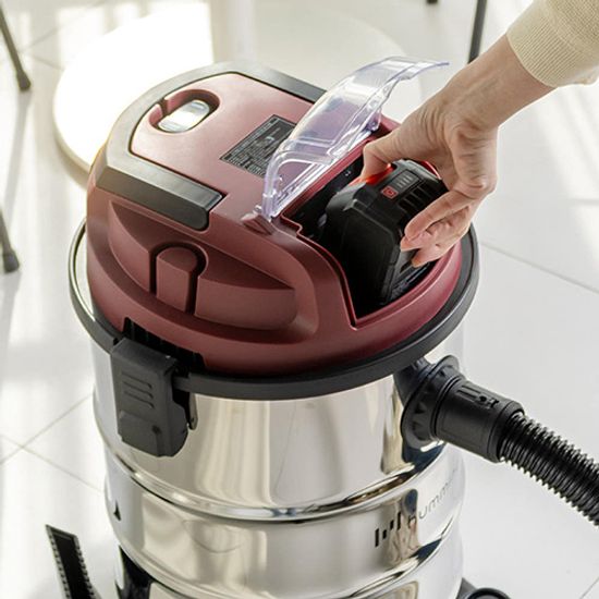 허밍 30L 무선 업소용 진공청소기 HME-CV2603RW