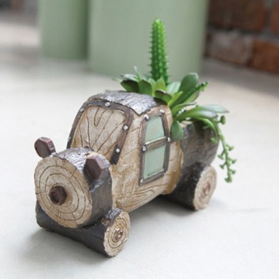 홈가든 미니 화분(자동차)