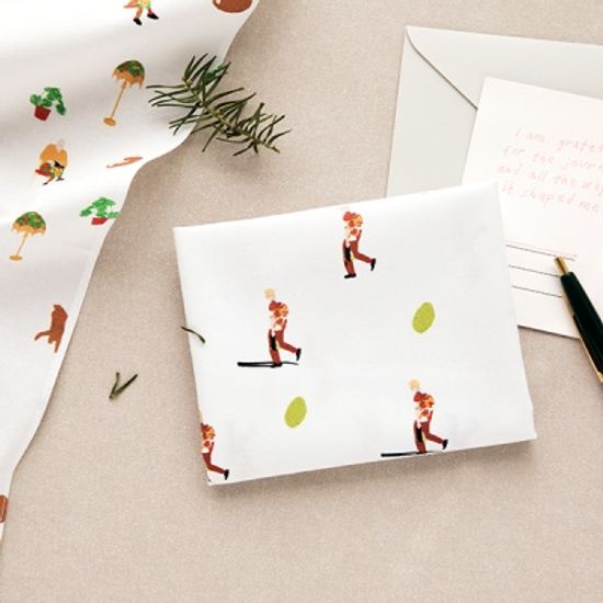 라이브워크 일러스트 손수건 (15종)