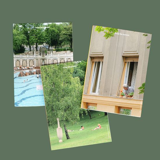 루카랩X해막 스크랩 더 모먼트 노트 (내지선택)