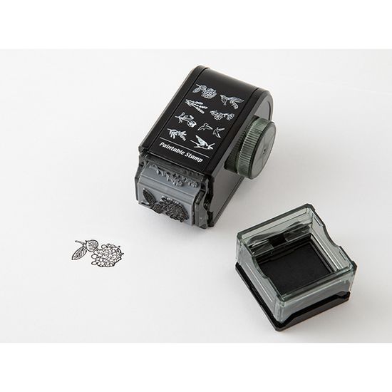 Paintable Rotating Stamp Dial - Flower & Bird