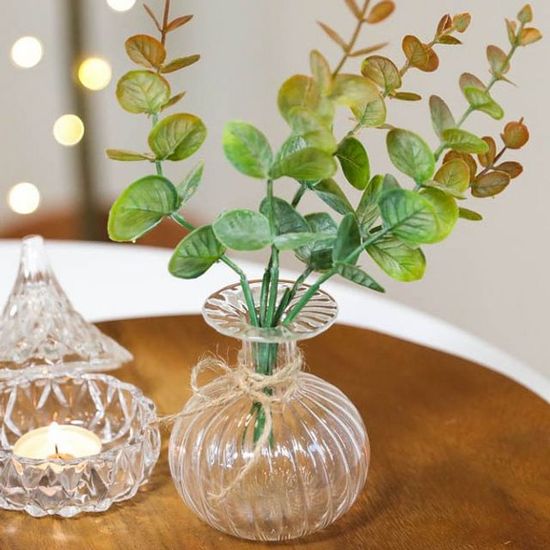 [와인앤쿡]스트라이프 라인글라스 화병(A타입) 1개