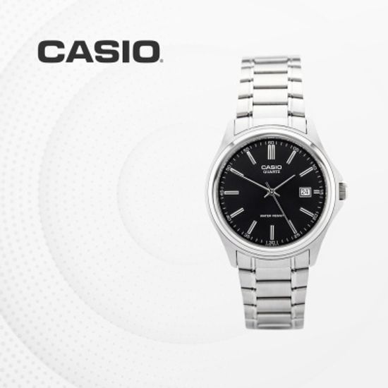 카시오 아날로그 남성 커플 손목시계 MTP-1183A-1A