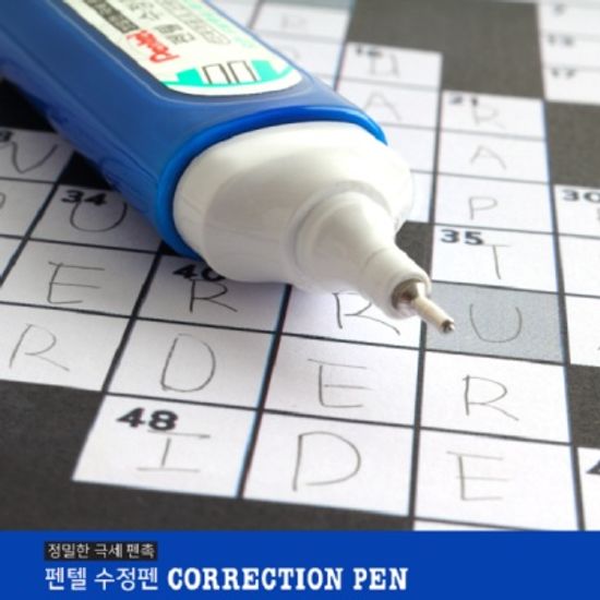 펜텔 12ml 극세식 대용량 수정펜 Fine Point ZL31W