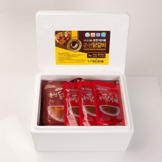 [3kg]춘천 강명희 통다리살 춘천 웰빙 닭갈비