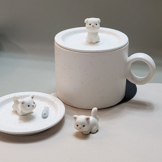 야옹이랑 머그 1P