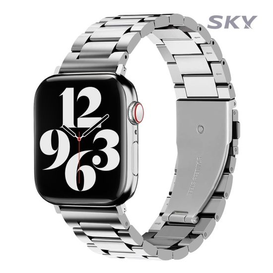 [전기종 호환]스카이 애플워치 메탈 쥬빌레 스트랩