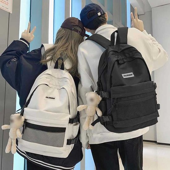 캠퍼스룩 코디 새학기 남녀 공용 백팩(W9DACCA)
