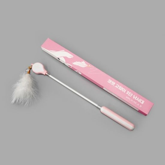 윈코 코펫 고양이 3단 고급낚시대  장난감
