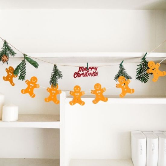 미니 진저맨 쿠키 가랜드