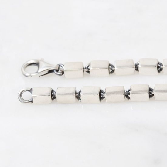 카리나 3mm 은목걸이 깔끔한 디자인 엔틱한 공용