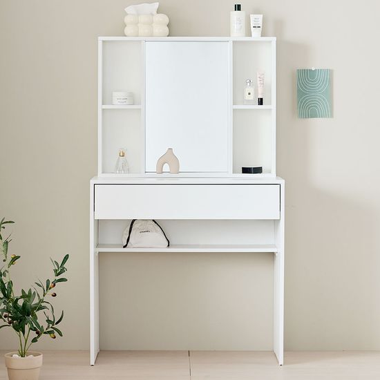 라일 입식 화장대 미니 수납 거울 600 (착불)