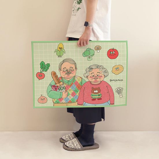 [단독특가] 봄사무소 작가 발매트  10종 65x45cm