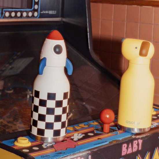 아소부 스텐 진공 텀블러 460ML 베스티 로켓