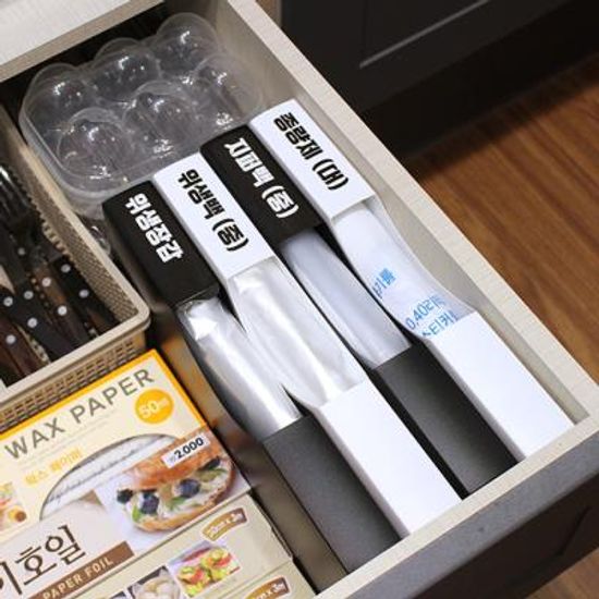 비닐봉투 비닐봉지 정리함 2color 보관함 수납 케이스