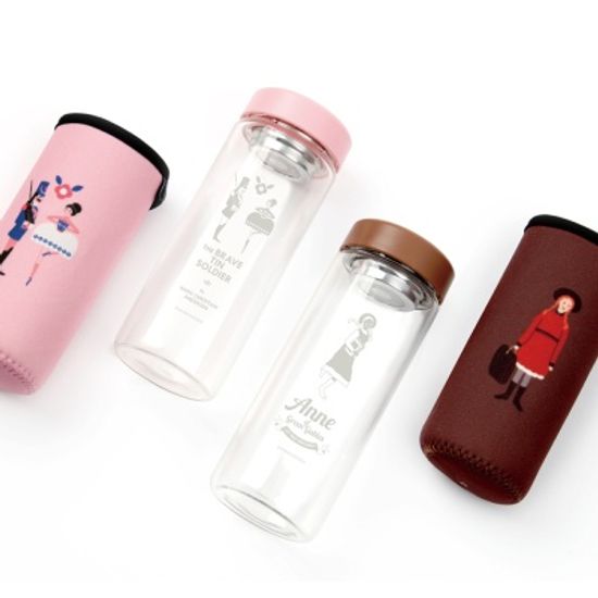 세계문학 유리 티보틀 ver.1