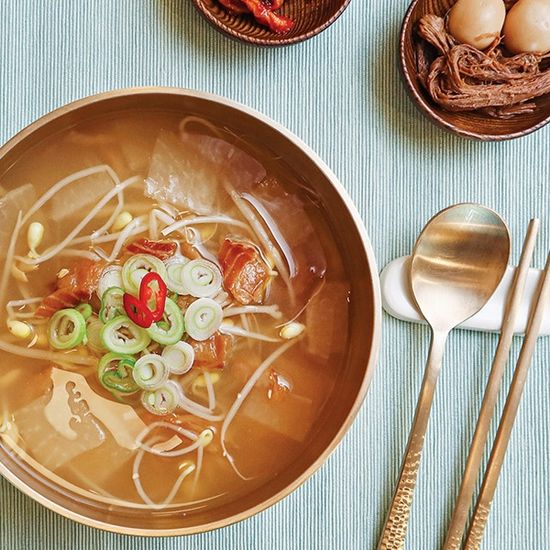 [한촌설렁탕] 콩나물 황태해장국 500g x 8팩