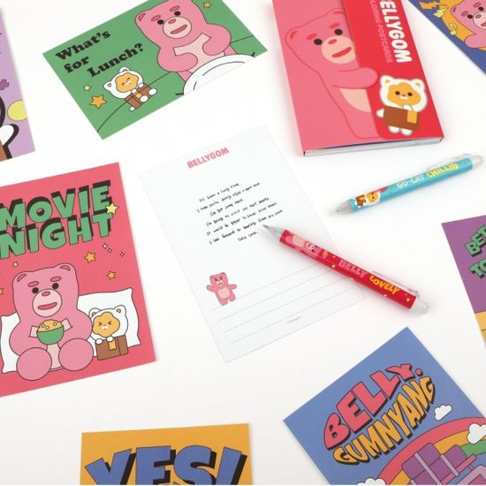 벨리곰 컬러링 엽서(32매)