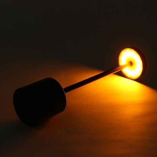 미드나인 무선 터치 테이블 스탠드 베드 램프 블랙