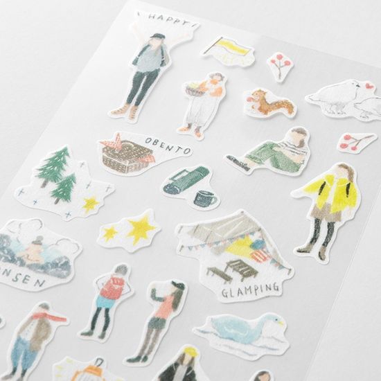 Diary Seal Two Sheets - Going Out