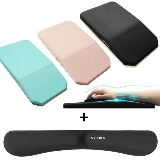 100% 메모리폼 3D 손목보호대 키보드 손목패드