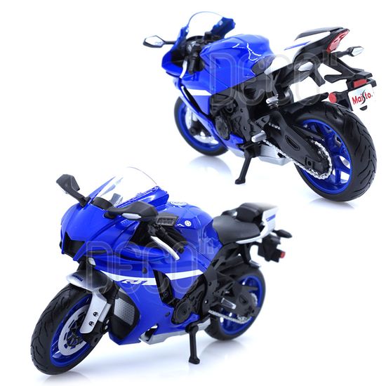  1:12 2021 야마하 YZF-R1 오토바이 미니카 