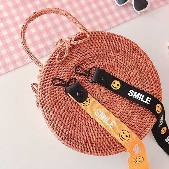 스마일 핸드폰 넥스트랩(2컬러)