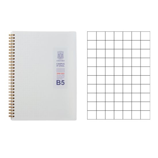 꿈드림22 옥스포드 밀크색 방안노트 B5 5mm 80매 4.0